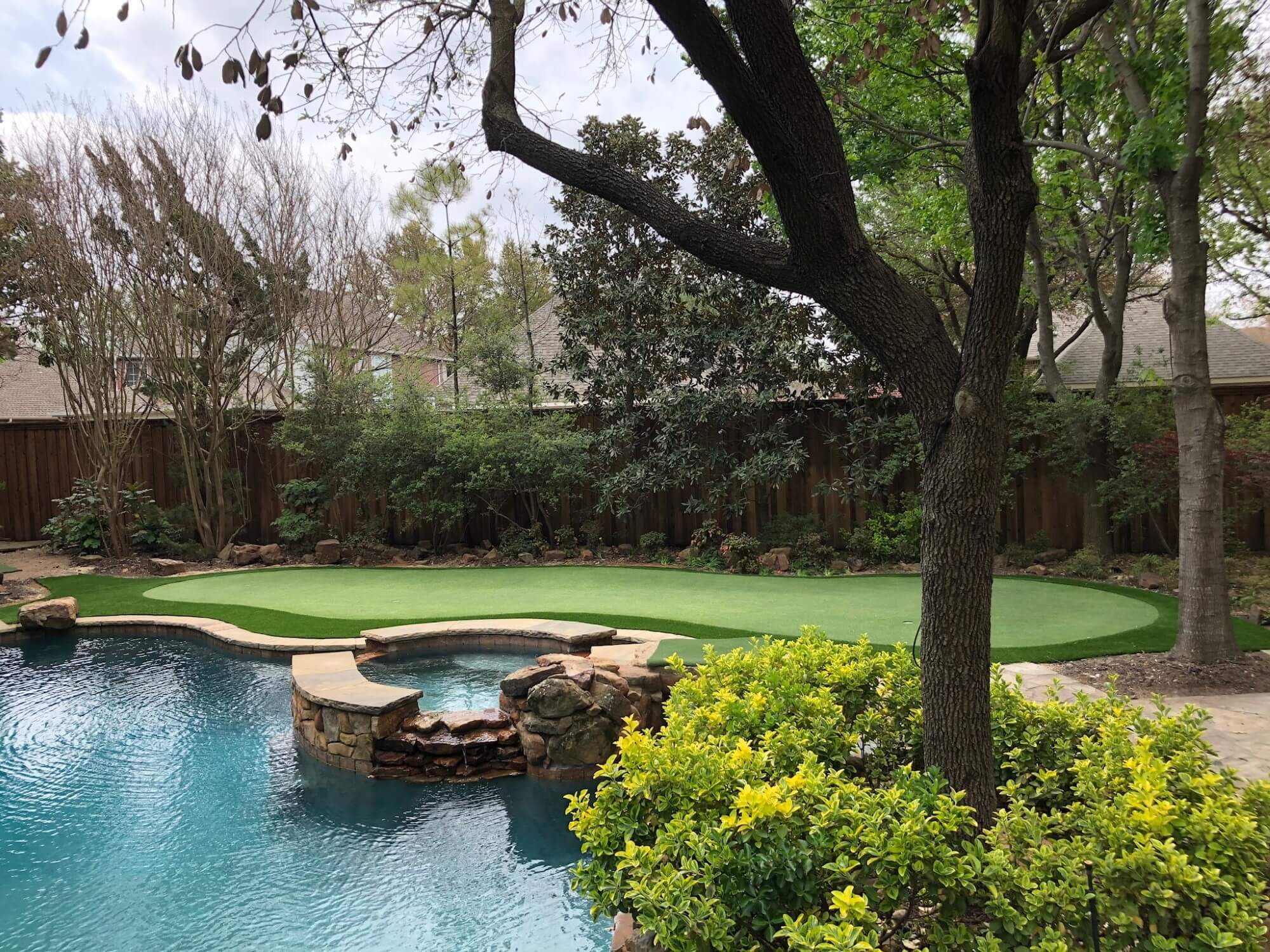 Putting Green Installation in Dallas, TX